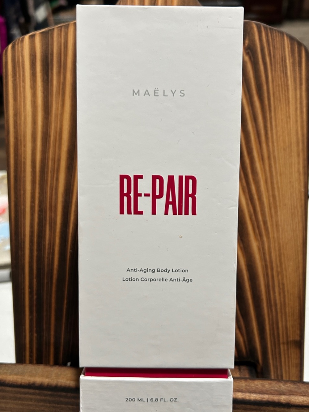 MAËLYS RE-PAIR Anti-Aging Body Lotion — White with Red